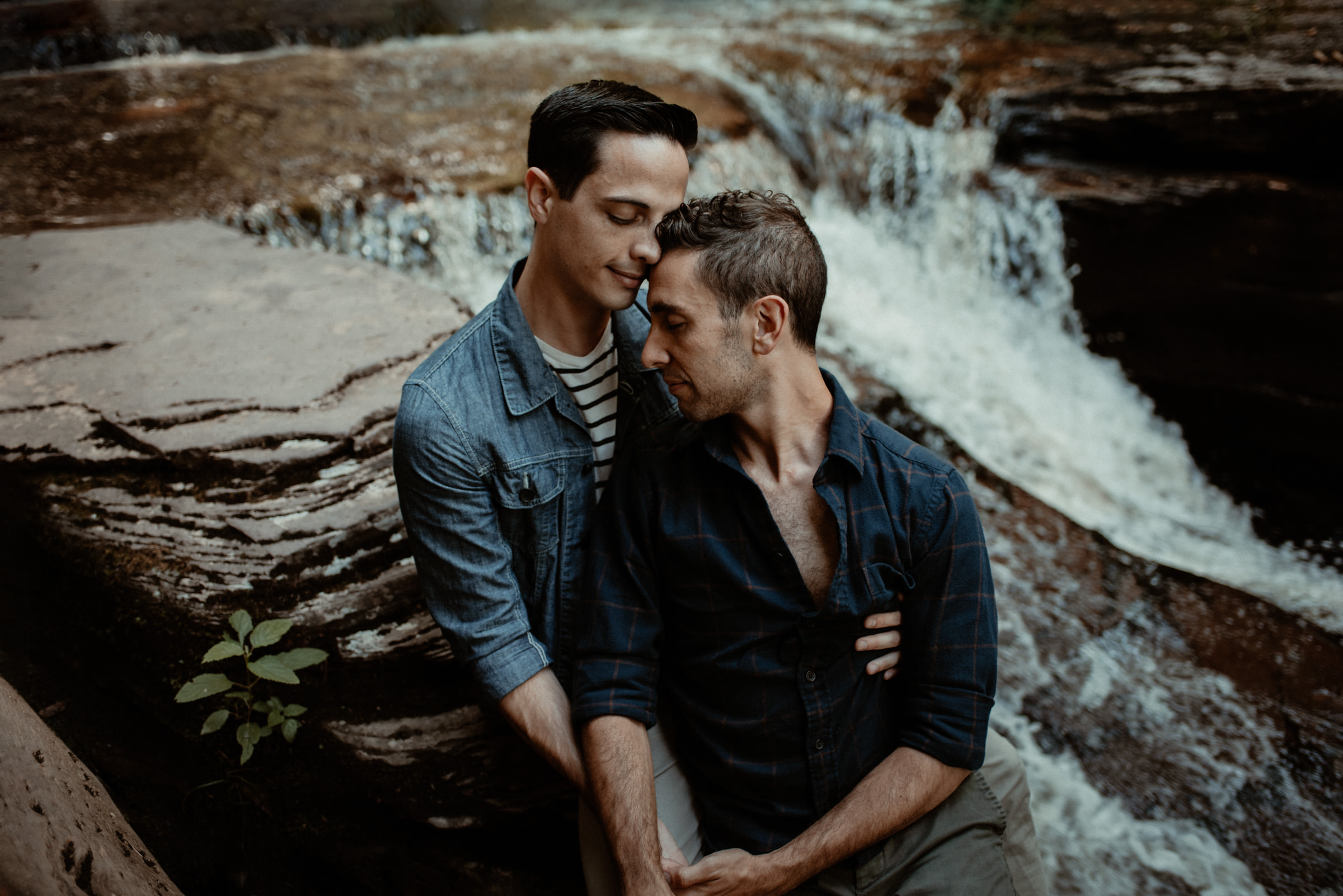 Pennsylvania LGBT Gay Couples Portrait Session 