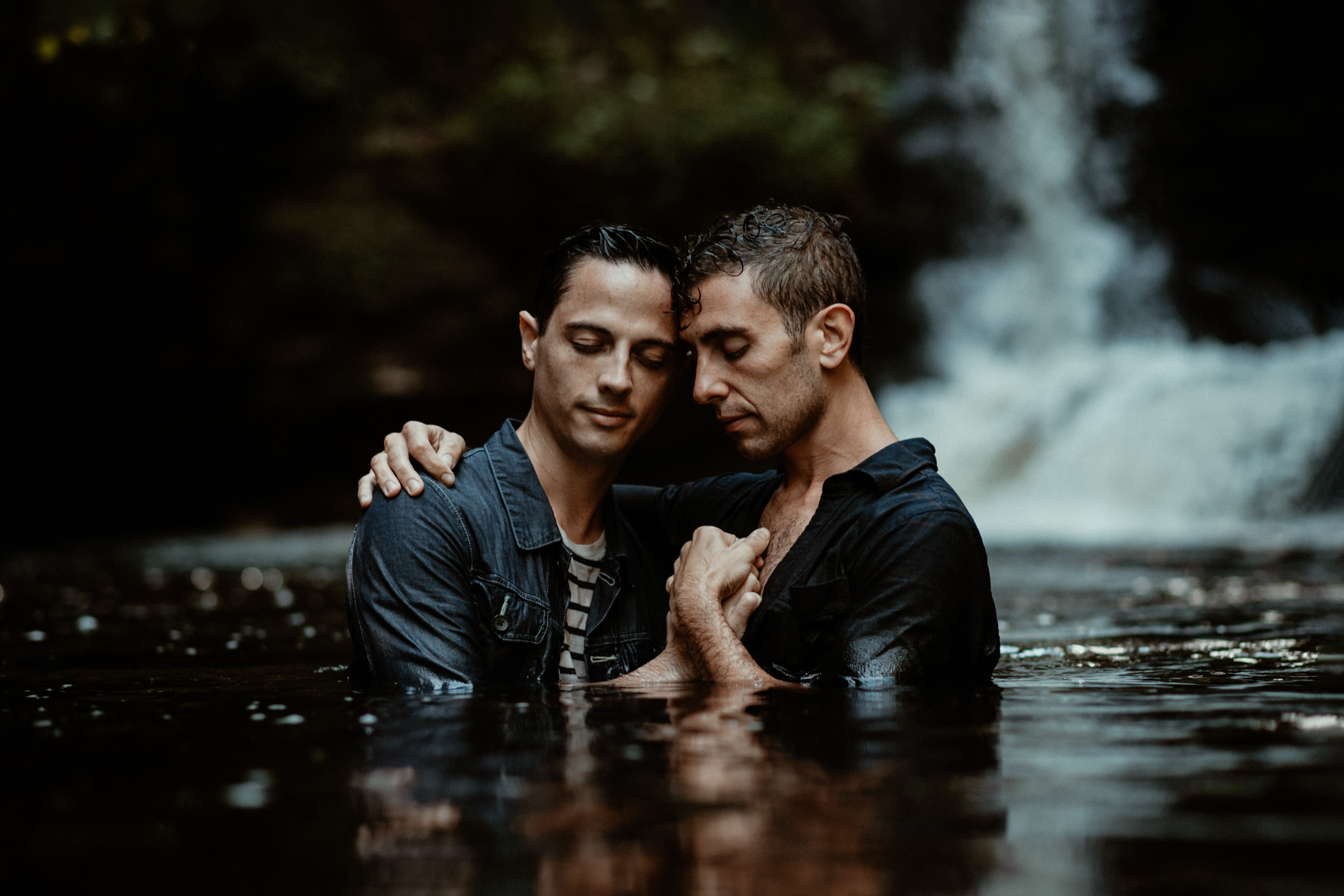 Pennsylvania LGBT Gay Couples Portrait Session 