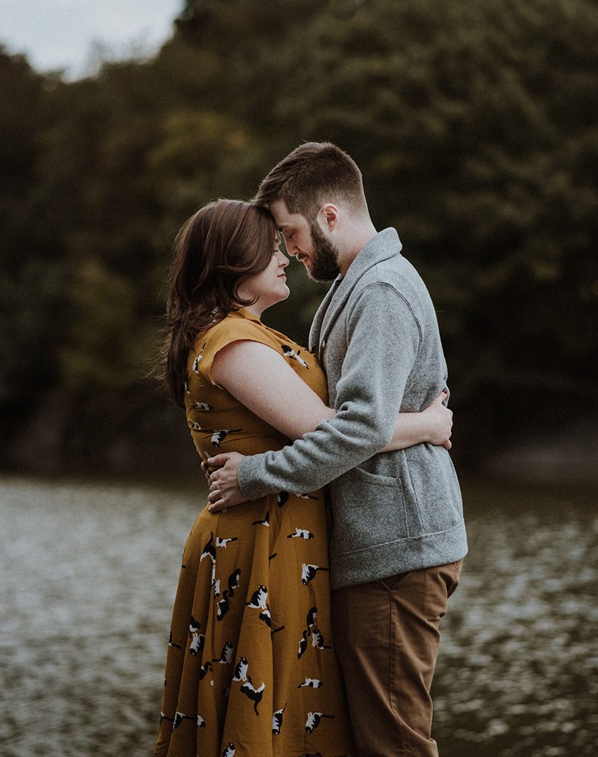 Engagement photos in NYC