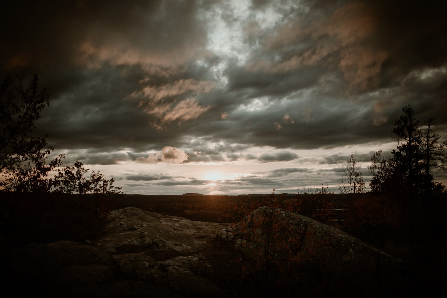 Sugarloaf Mountain sunset.