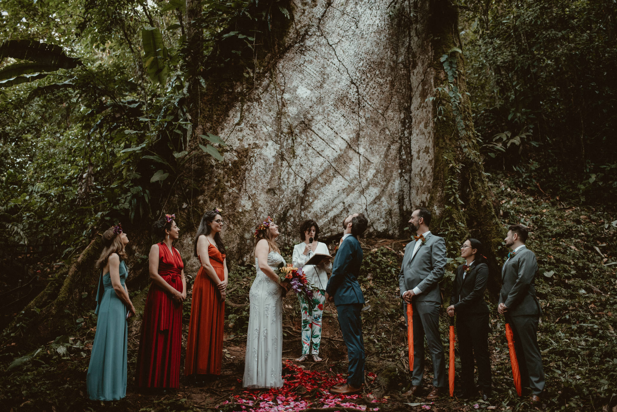 Rainforest Costa Rica destination wedding 