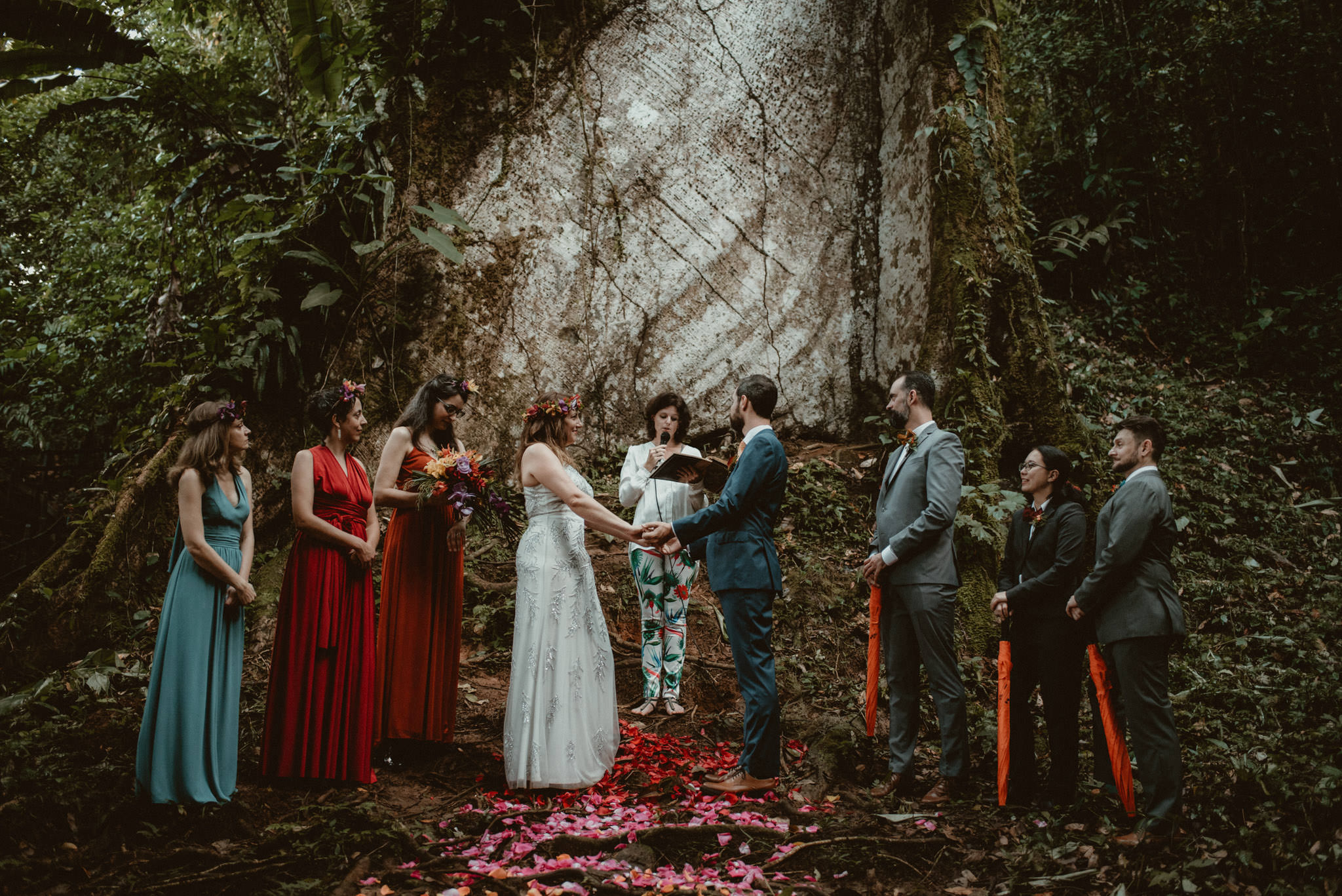 Rainforest Costa Rica destination wedding 