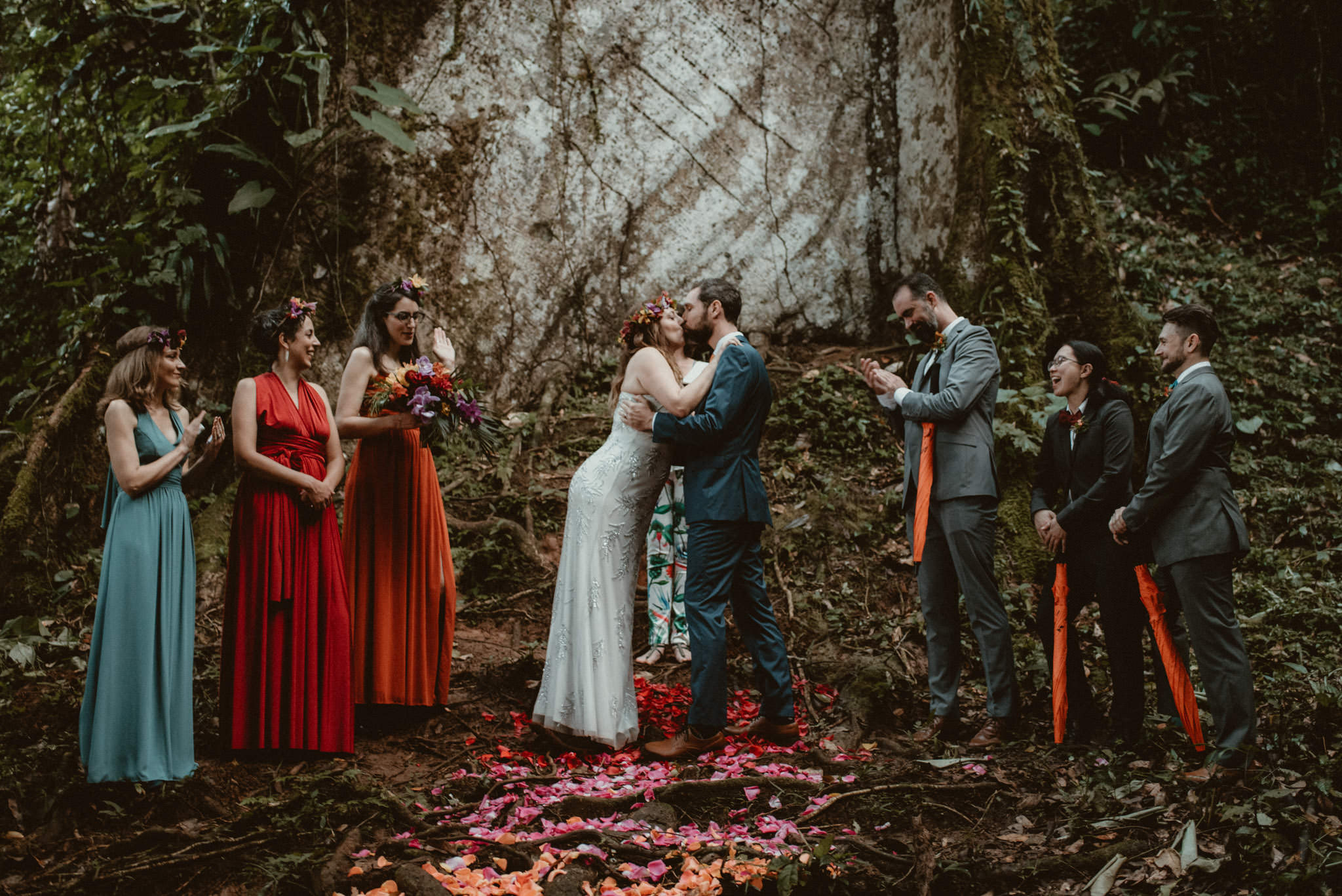 Rainforest Costa Rica destination wedding 