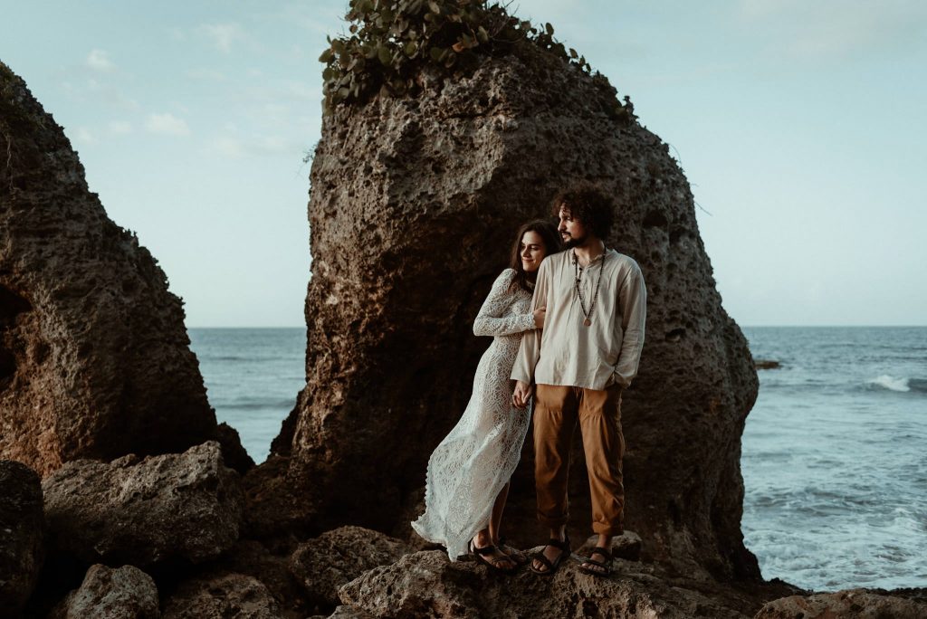 Elopement couple in Puerto Rico
