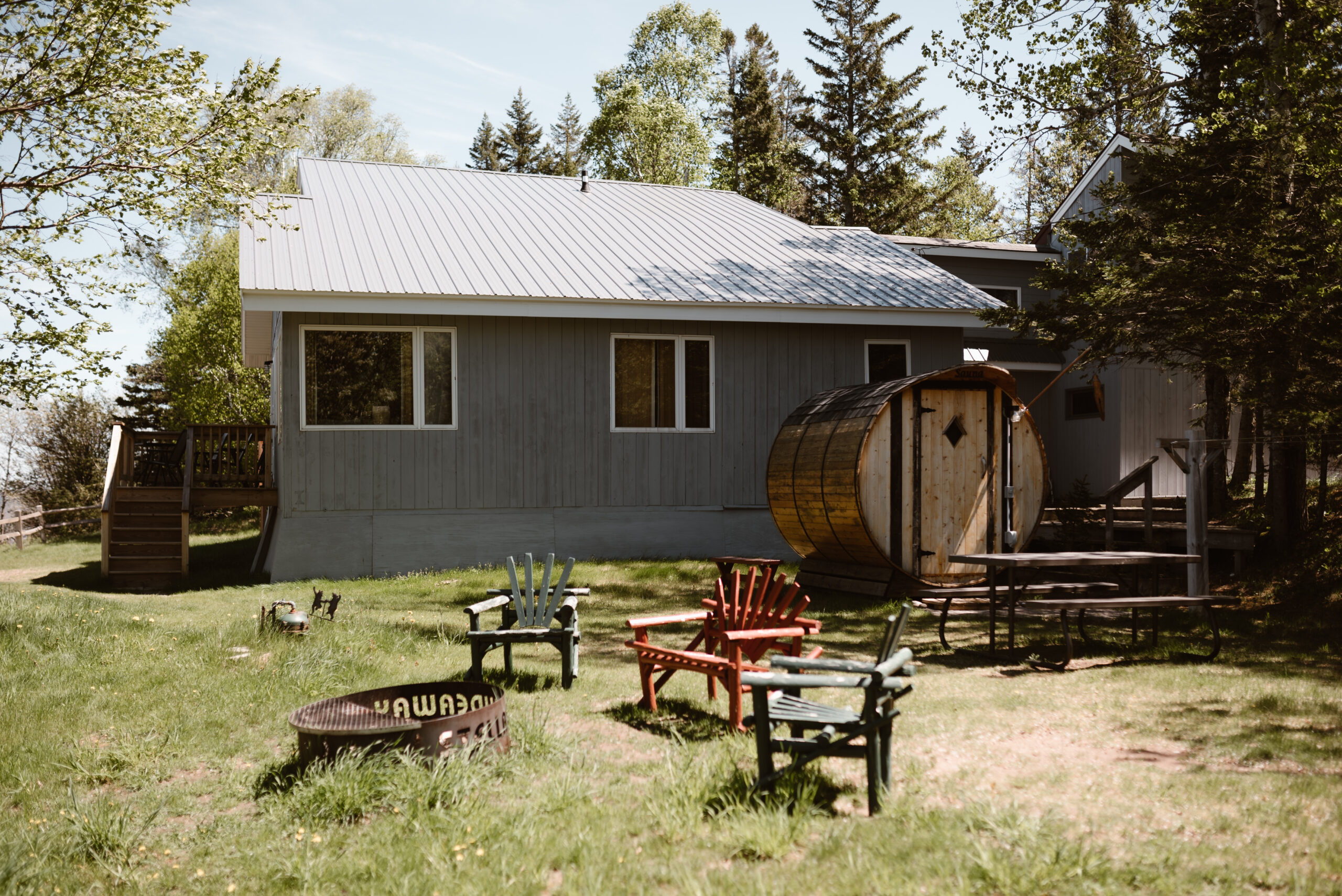 Large pet-friendly vacation home with Lake Superior views in Calumet