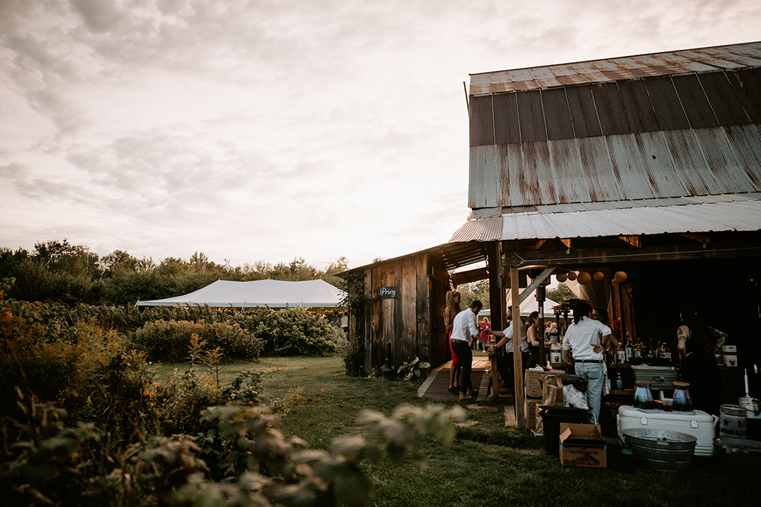 Belsolda Farm rustic barn wedding venue in Marquette, Michigan Upper Peninsula