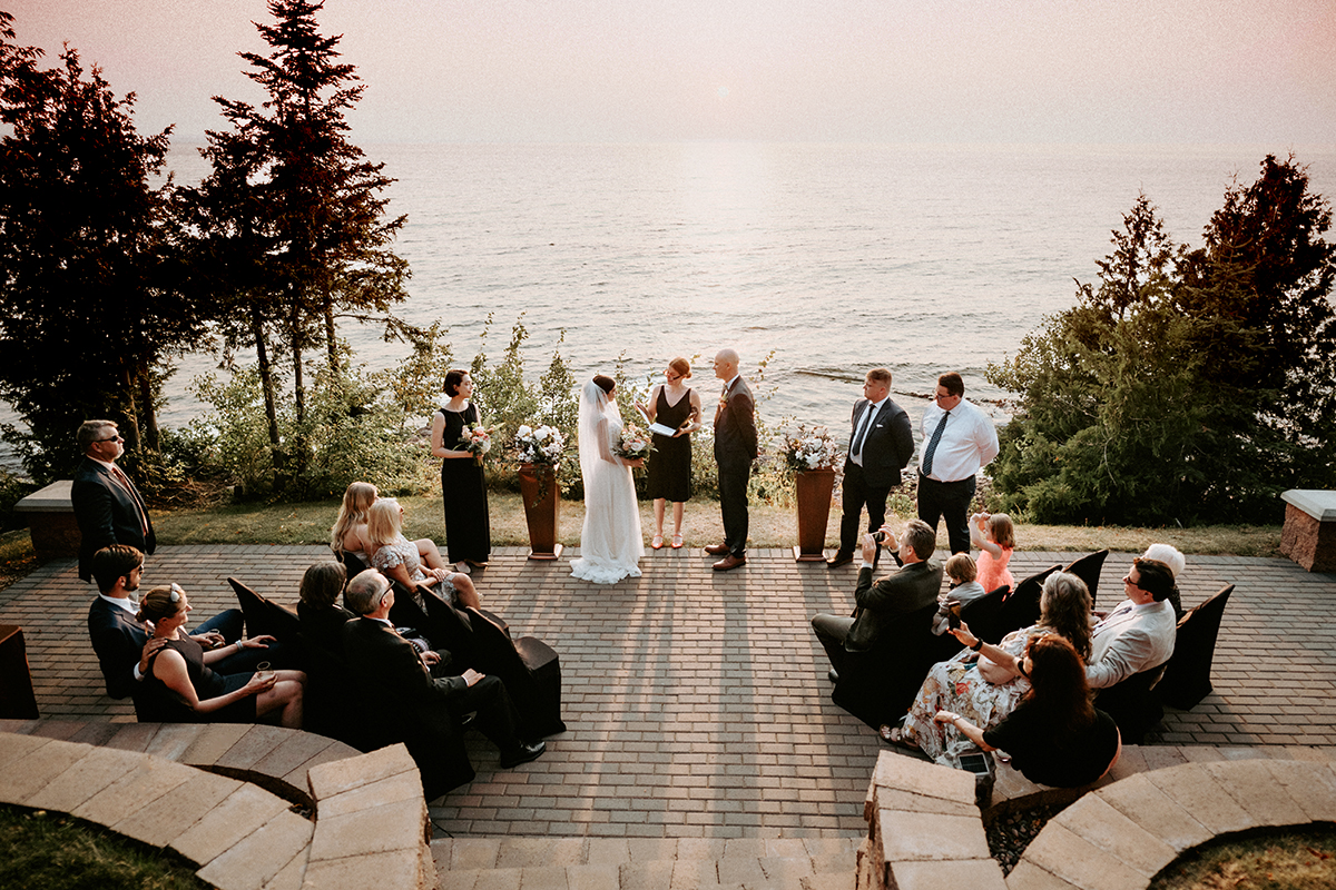 Keweenaw Castle wedding venue in Allouez Michigan Upper Peninsula