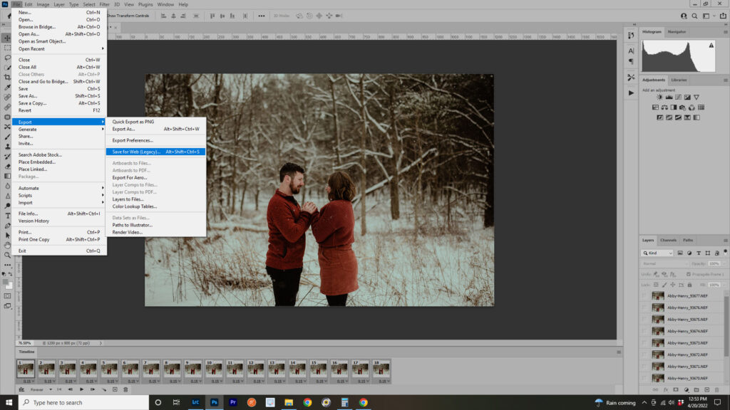 How to Make a GIF in Photoshop and Export It for Sharing